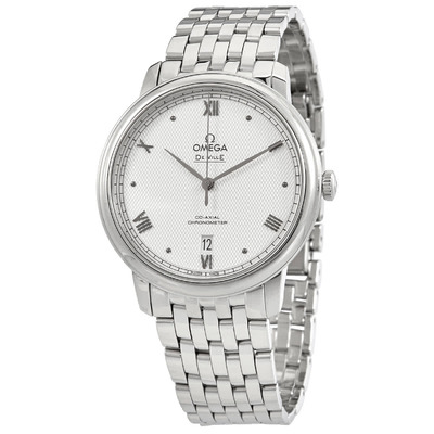 Omega De Ville 39 Automatic Chronometer Silver Dial Mens Watch, Ref: 4241040200206 424.10.40.20.02.006 (arb5386)