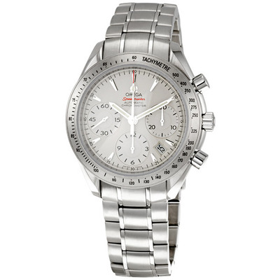 Pre-owned Omega Speedmaster Chronograph Tachymeter Silver Dial Mens Watch [323.10.40.40.02.001] (arb21577)
