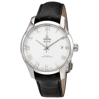 Omega De Ville Automatic Silver Dial Mens Watch 433134120 433.13.41.21.02.001 (black, arb6205)