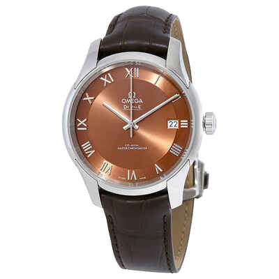 Omega De Ville Hour Vision Automatic Bronze Dial Men's Watch 433.13.41.21.10.001 (brown, arb13721)