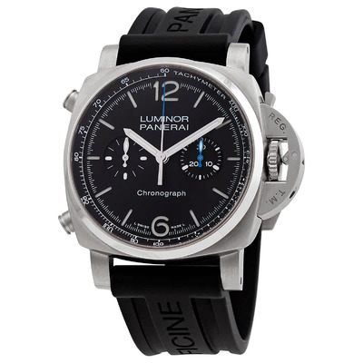 Panerai Chronograph Automatic Black Dial Mens Watch PAM01109 (black, arb4349)