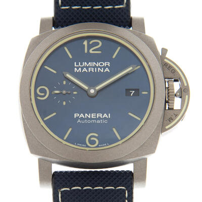 Panerai Luminor Marina Automatic Blue Dial Mens Watch PAM01117 (blue, arb4355)