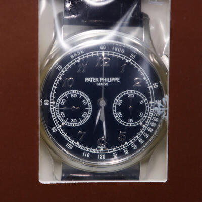 Patek Philippe Grand Complications Black Enamel Dial Mens Hand Wound Watch 5370P-001 (black, arb5445)