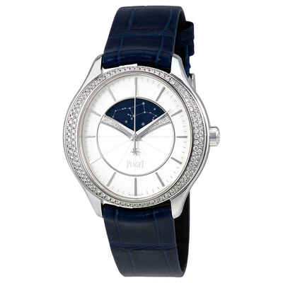 Piaget Limelight Stella Diamond 18kt White Gold Ladies Watch G0A40111 (blue, arb6245)
