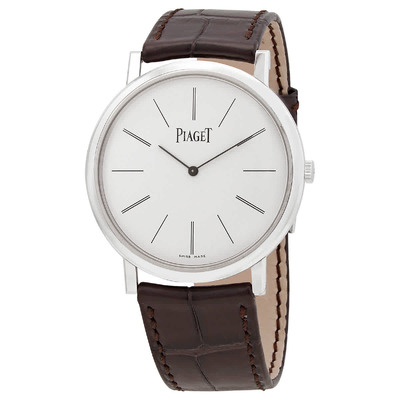 Piaget Altiplano Hand-Wind White Dial Watch G0A29112 (black, arb4382)