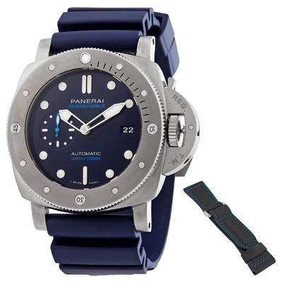 Panerai Submersible BMG-TECH Automatic Blue Dial Mens Watch PAM00692 (blue, arb6325)