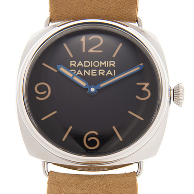 Panerai Radiomir Hand-Wind Black Dial Mens Watch PAM00720 (beige, arb6327)