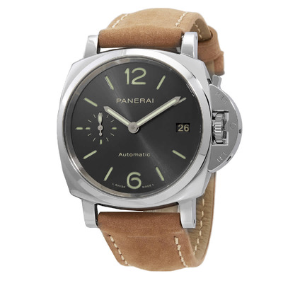 Panerai Luminor Automatic Grey Dial Mens Watch PAM00755 (brown, arb4883)