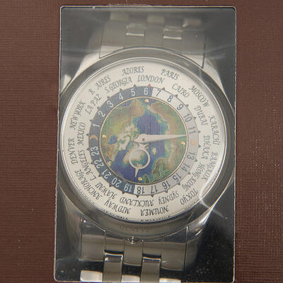 Patek Philippe World Time Automatic Mens Watch Calibre 280 HU Blue Dial - Model Reference 5131/1P-001 (blue, arb4039)