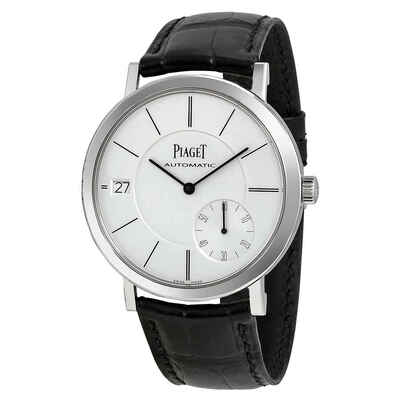 Piaget Altiplano Automatic Silver Dial Mens Watch G0A38130 (black, arb6230)