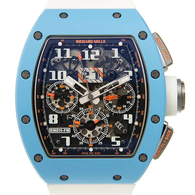 Richard Mille Chronograph Automatic Men's Watch RM11 (blue, arb4678)