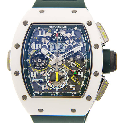 Richard Mille RM11-02 Le Mans Classic Chronograph Automatic Mens Watch RM11-02 Lemans (green, arb4682)