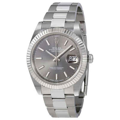 Rolex Datejust Dark Rhodium Automatic Mens Oyster Watch 126334RSO 126334 RSO (arb6599)