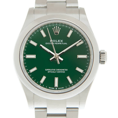 Rolex Oyster Perpetual 31 Automatic Green Dial Ladies Watch M277200-0006 (green, arb6660)