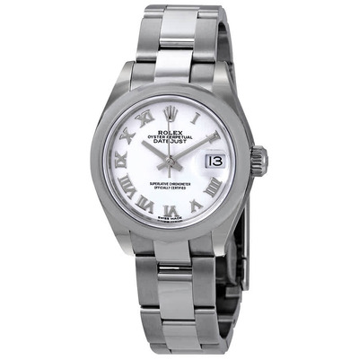 Rolex Lady Datejust Automatic White Dial Ladies Oyster Watch 279160WRO (arb7628)