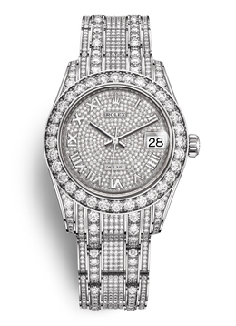 Rolex - ساعة Pearlmaster - 81409PAVEPM