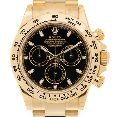 Rolex Cosmograph Daytona Black Dial Automatic Mens Chronograph Watch 116508BKSO (black, arb5692)