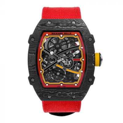 Richard Mille RM67-02 Automatic Mens Watch rm67-02 Alexander Zverev Black/Red (black, arb4665)