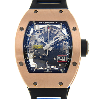 Richard Mille Automatic Black Dial Watch - rm029-rg (black, arb4669)