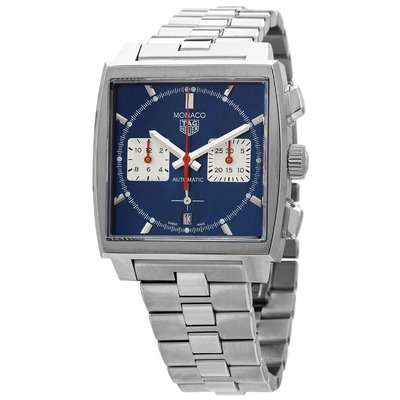 Tag Heuer Monaco Chronograph Automatic Mens Watch CBL2111.BA0644 (blue, arb20127)
