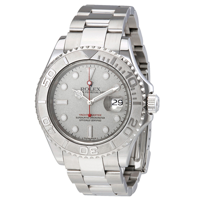Pre-Owned Rolex Yacht-Master 16622 Mens Watch Steel & Platinum 16622 GYSO (arb3546)