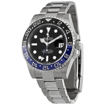 Rolex GMT-Master II Batman Bezel Mens Automatic Watch 126710BKBLSO (black, arb7257)