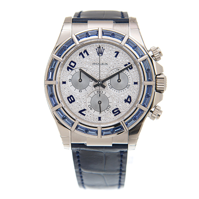 Rolex Cosmograph Daytona Chronometer Mens Watch 116589SABL 116589 SABL (blue, arb7438)