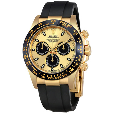 Rolex Oyster Perpetual 116518ln Mens Automatic Chronograph Champagne Dial Watch (beige, arb7422)