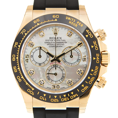 Rolex Cosmograph Daytona Chronograph Automatic Diamond Mens Watch 116518 MDR 116518ln-0045 (black, arb7427)