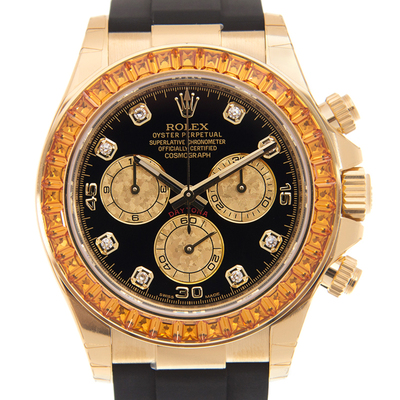 Rolex Cosmograph Daytona Chronograph 116588 SACO (black, arb7434)