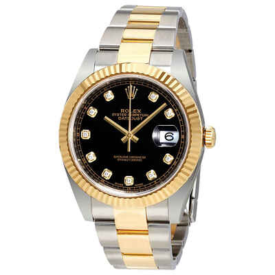 Rolex Datejust 41mm Mens Watch, Model Ref No: 12633BKDO 126333BKDO (black, arb5724)