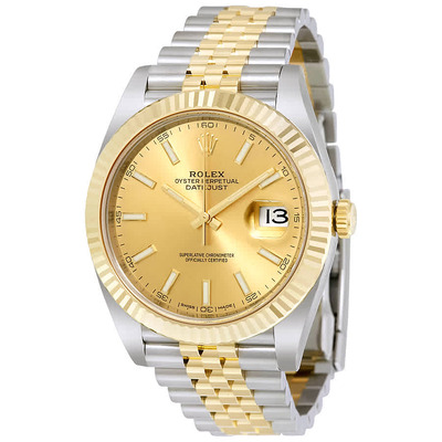 Rolex Datejust 126333CSJ Luxury Mens Watch M126333-0010 (beige, arb5729)