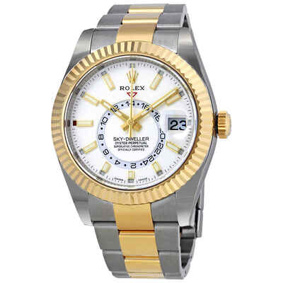 Rolex Sky-Dweller Automatic Mens Two-tone Watch Ref 326933wso (arb4622)