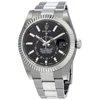 Rolex Sky-Dweller Black Dial Automatic Mens Oyster Watch 326934BKSO (black, arb4623)