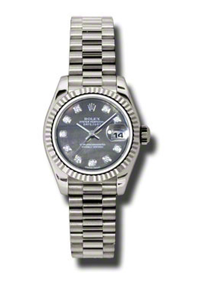 Rolex Lady-Datejust Ref. 179179BKMDP (black, arb7588)