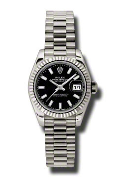 Rolex - ساعة Lady-Datejust - 179179BKSP