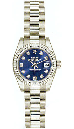 Rolex - ساعة Lady-Datejust - 179179-BLDP