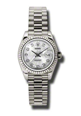 Rolex - ساعة Lady-Datejust - 179179SJDP