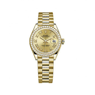 Rolex Lady Datejust Champagne Dial President Watch 279138CRP (beige, arb7053)