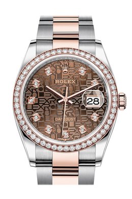 Rolex - ساعة  Datejust 36 - 126281CHJDO