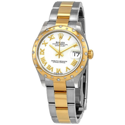 Rolex Datejust 31 Automatic White Dial Ladies Steel and Yellow Gold Oyster Watch 278343WRO (arb7315)