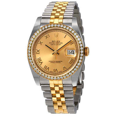 Rolex Oyster Perpetual Datejust 36 Champagne Dial Ref. 116243CRJ (beige, arb6516)