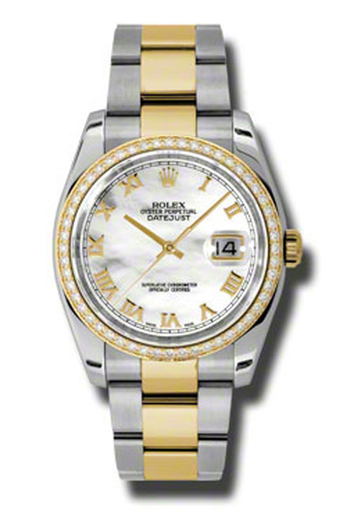 Rolex Oyster Perpetual Datejust 36 Mother of Pearl Dial, Model: 116243MRO (arb6529)