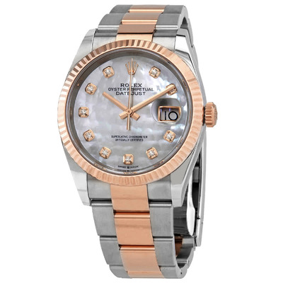 Rolex Datejust 36 Mother of Pearl Diamond Dial Mens Automatic: Model 126231MDO (arb6053)