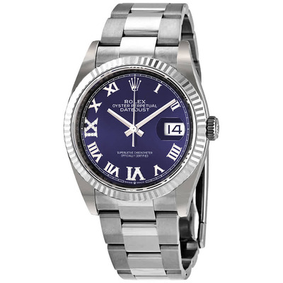 Rolex Datejust 36 'Aubergine Sunburst' Automatic Ladies Watch Ref.126234-0022 (arb7496)
