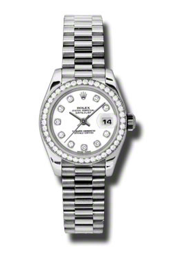 Rolex - ساعة Lady-Datejust - 179136WDP