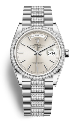 Rolex - ساعة Day-Date 36 - 128349SSDP