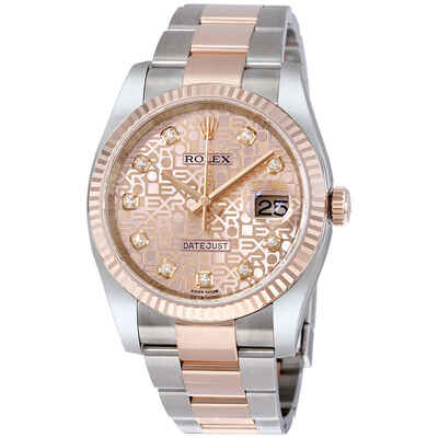 Rolex Datejust 36 Pink Jubilee Reference 116231pjdo (arb5644)