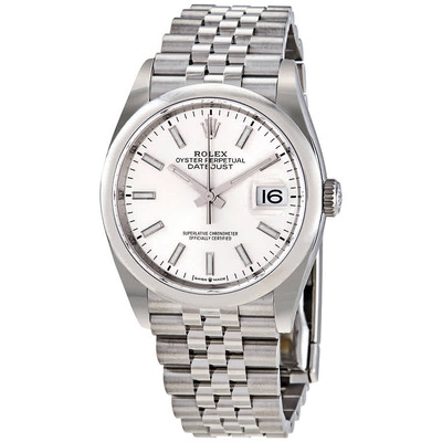 Rolex Datejust 36 Mens Watch - Silver Dial, Model: 126200SSJ (arb6553)