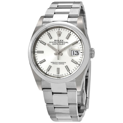 Rolex Datejust 126200SSO Mens Automatic Silver Dial Oyster Watch (arb6554)